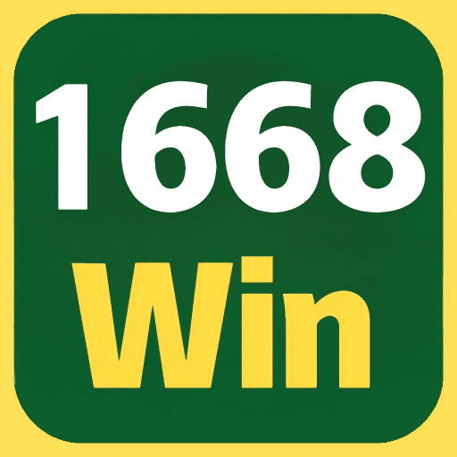 Imagem promocional da 1668WIN mostrando a plataforma e suas vantagens